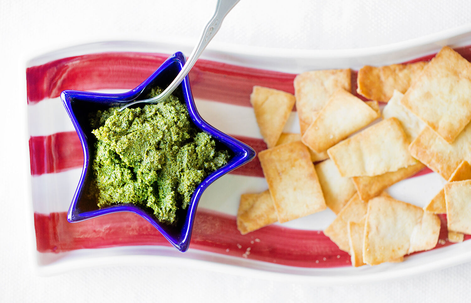 Almond butter pesto